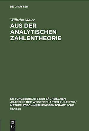 Aus der analytischen Zahlentheorie