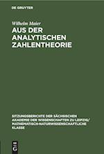 Aus der analytischen Zahlentheorie