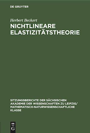 Nichtlineare Elastizitätstheorie