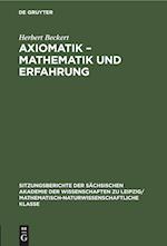 Axiomatik - Mathematik und Erfahrung