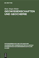 Geowissenschaften und Geochemie