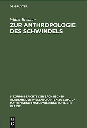 Zur Anthropologie des Schwindels