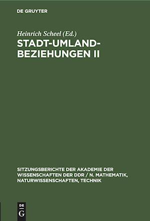 Stadt-Umland-Beziehungen II