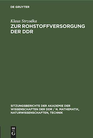 Zur Rohstoffversorgung der DDR