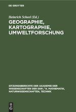 Geographie, Kartographie, Umweltforschung