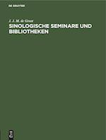 Sinologische Seminare und Bibliotheken