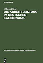 Die Arbeitsleistung im deutschen Kalibergbau