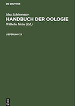 Handbuch der Oologie, Lieferung 23, Handbuch der Oologie Lieferung 23