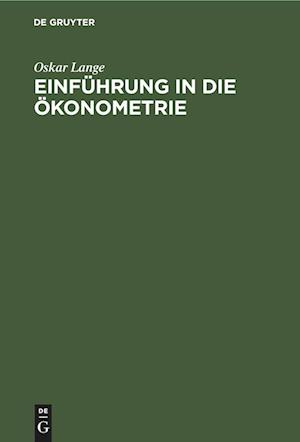 Einführung in die Ökonometrie