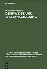 Denkweise und Weltanschauung