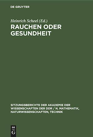 Rauchen oder Gesundheit