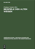 Beispiele den Alten Weisen