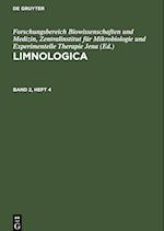 Limnologica, Band 2, Heft 4, Limnologica Band 2, Heft 4