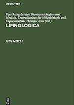 Limnologica, Band 2, Heft 3, Limnologica Band 2, Heft 3