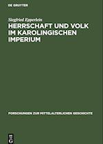 Herrschaft und Volk im Karolingischen Imperium