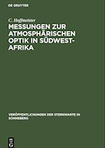 Messungen zur atmosphärischen Optik in Südwest-Afrika