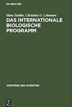 Das internationale biologische Programm