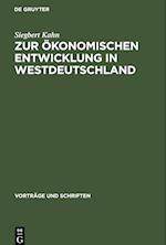 Zur ökonomischen Entwicklung in Westdeutschland