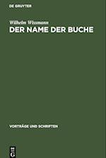 Der Name der Buche