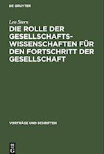 Die Rolle der Gesellschaftswissenschaften für den Fortschritt der Gesellschaft