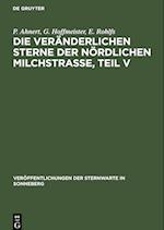 Die veränderlichen Sterne der nördlichen Milchstraße, Teil V