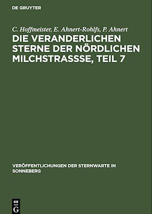 Die veranderlichen Sterne der nördlichen Milchstraßse, Teil 7