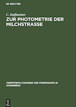 Zur Photometrie der Milchstraße