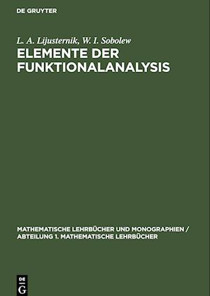 Elemente der Funktionalanalysis