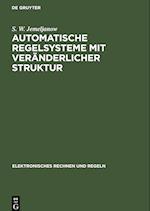 Automatische Regelsysteme mit veränderlicher Struktur