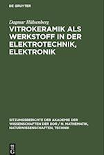 Vitrokeramik als Werkstoff in der Elektrotechnik, Elektronik