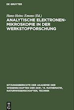 Analytische Elektronenmikroskopie in der Werkstofforschung