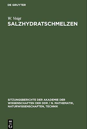 Salzhydratschmelzen