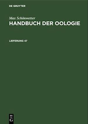 Handbuch der Oologie