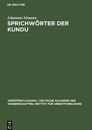 Sprichwörter der Kundu