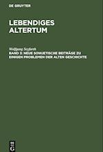 Lebendiges Altertum, 3, Neue sowjetische Beiträge zu einigen Problemen der alten Geschichte