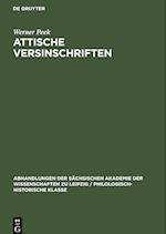 Attische Versinschriften