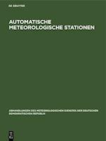 Automatische meteorologische Stationen