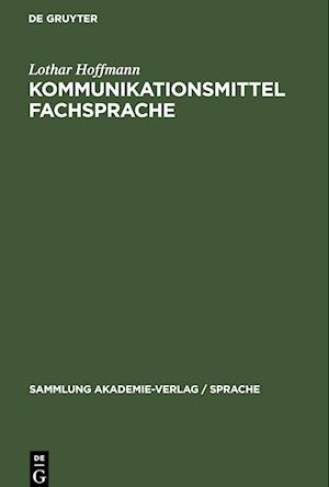 Kommunikationsmittel Fachsprache