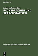 Fachsprachen und Sprachstatistik