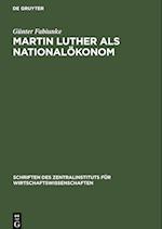 Martin Luther als Nationalökonom