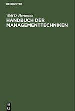 Handbuch der Managementtechniken