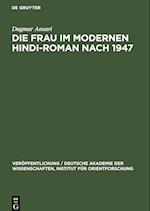 Die Frau im Modernen Hindi-Roman nach 1947