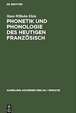 Phonetik und Phonologie des heutigen Französisch