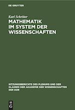 Mathematik im System der Wissenschaften