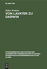 Von Lavater zu Darwin