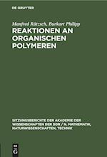 Reaktionen an organischen Polymeren