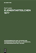 Elementarteilchen 1977