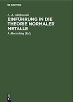 Einführung in die Theorie normaler Metalle