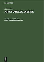 Aristoteles Werke, Band 11, Physikvorlesung