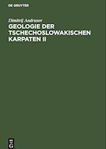 Geologie der Tschechoslowakischen Karpaten II